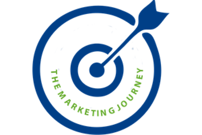 The Marketing Journey Logo: A bullseye with an arrow through the center