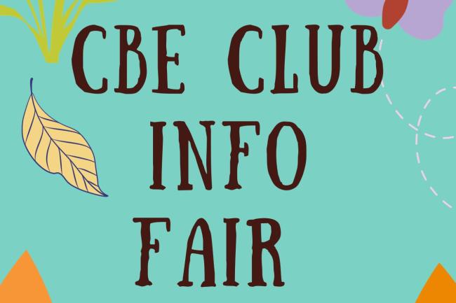 club info fair poster