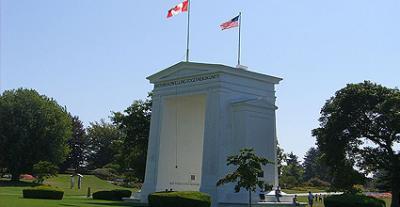 Peace Arch in Blaine