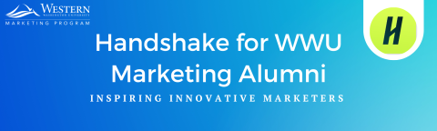 Handshake for WWU Marketing Alumni